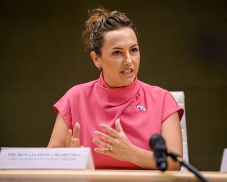 Northern Territory chief minister Lia Finocchiaro