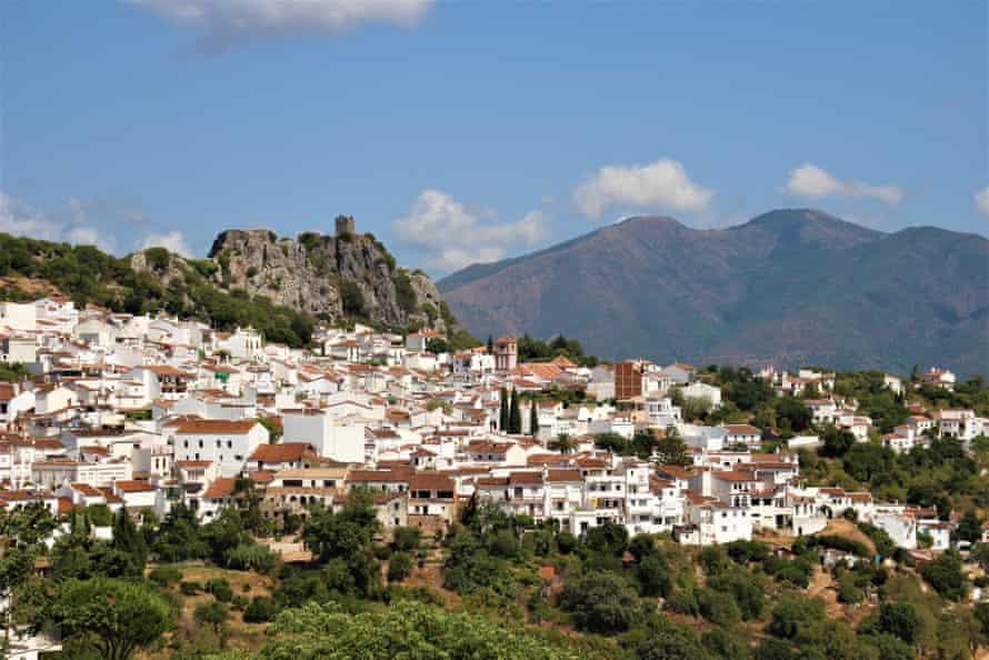The village of Gaucín, Málaga