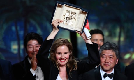 Cannes Palme d’Or winner criticises Macron’s ‘repression’ of protests