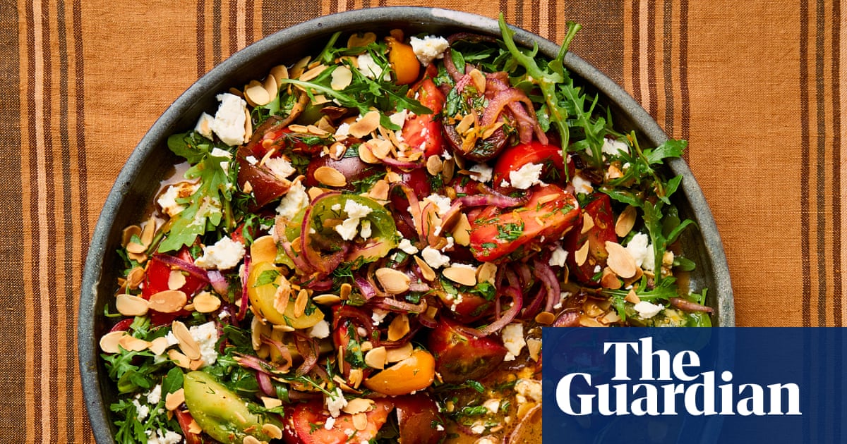 Smoky chipotle tomatoes and chargrilled courgettes: Thomasina Miers’ barbecued meze recipes | Sunday best