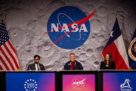 Orion capsule in space