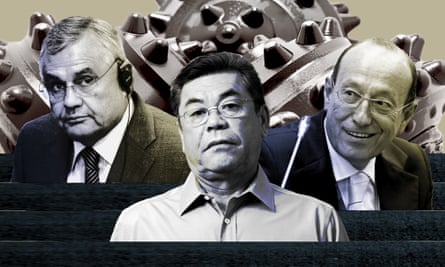 From left: Alijan Ibragimov, Patokh Chodiev and Alexander Mashkevitch, AKA the Trio.