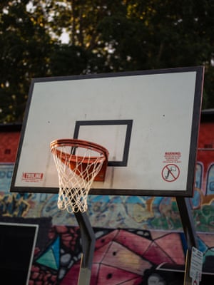 Jarvie park basketball courts.