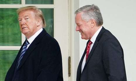 Donald Trump and Mark Meadows in May 2020.