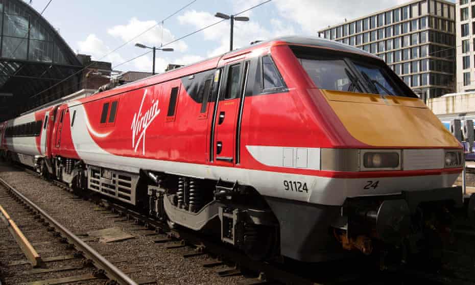 A Virgin Trains East Coast service at London Kings Cross
