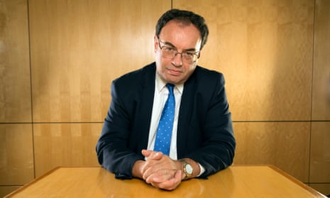 Andrew Bailey of the Financial Conduct Authority