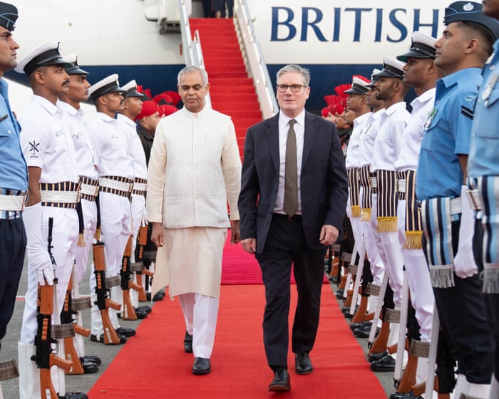 Keir Starmer to look at India’s digital ID system during visit to Mumbai