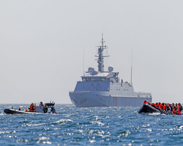 Has the UK government’s strategy on small boat crossings been effective? — image supplied by The Guardian UK's feed