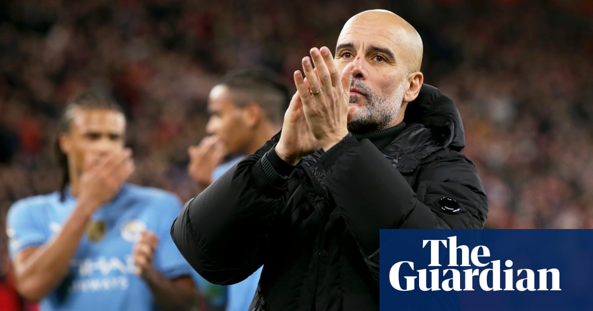 Pep Guardiola says he 'expected more' of Anfield after sack chants