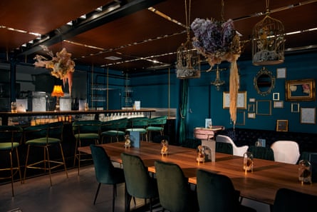 Moulin Rouge meets industrial chic decoration makes Australia’s first zero alcohol bar feel like a grown-up night out.