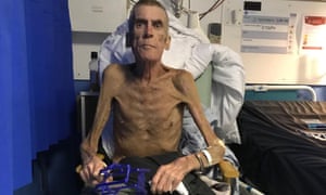 Stephen Smith in hospital