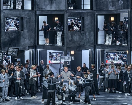 Abstract near-future … Rienzi at Bayreuth festival.