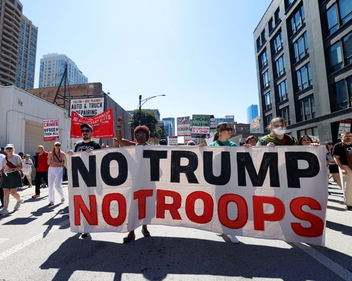 Chicago gears up for Trump’s national guard deployment: ‘We aren’t helpless’