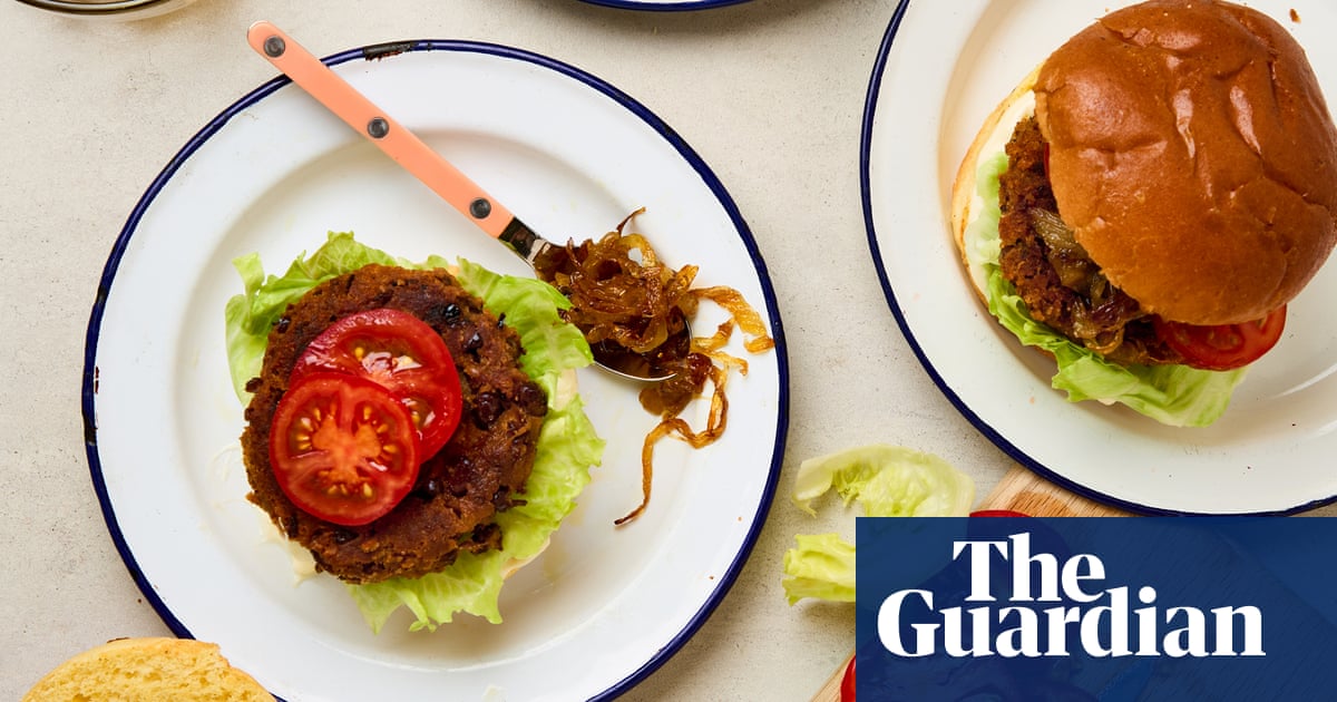 Meera Sodha’s vegan recipe for crispy black bean burgers | The new vegan