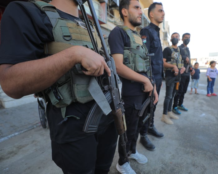 Hamas’s aim to retain authority in Gaza involves keeping the guns