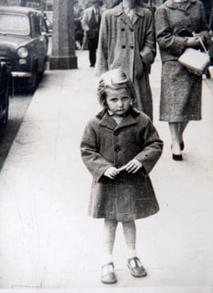 Theresa aged 4 in Dublin.