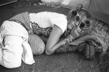 Sleeping it off after the Exodus free festival, Luton 1997.