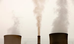 Emissions from a coal fired power station in the Latrobe Valley, Victoria
