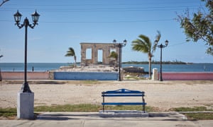 The ruined Customs House at Isabela de Sagua, Cuba