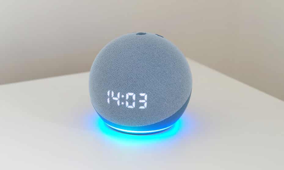 A fourth-generation Amazon Echo Dot