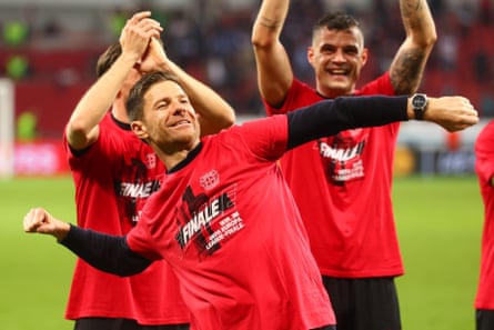 Xabi Alonso after their latest fightback.