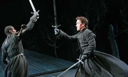 Harewood with Matthew Macfadyen in Henry IV Part One in 2005.