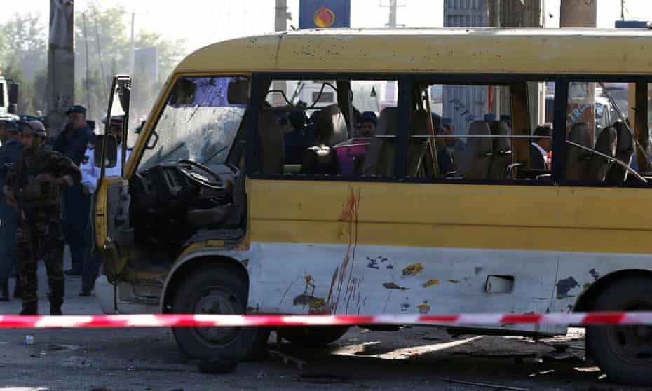 Suicide bombing in Kabul kills 14 Nepalese security guards ...