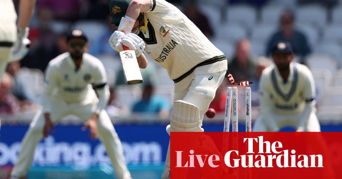 World Test Championship final: Australia v India, day one – live