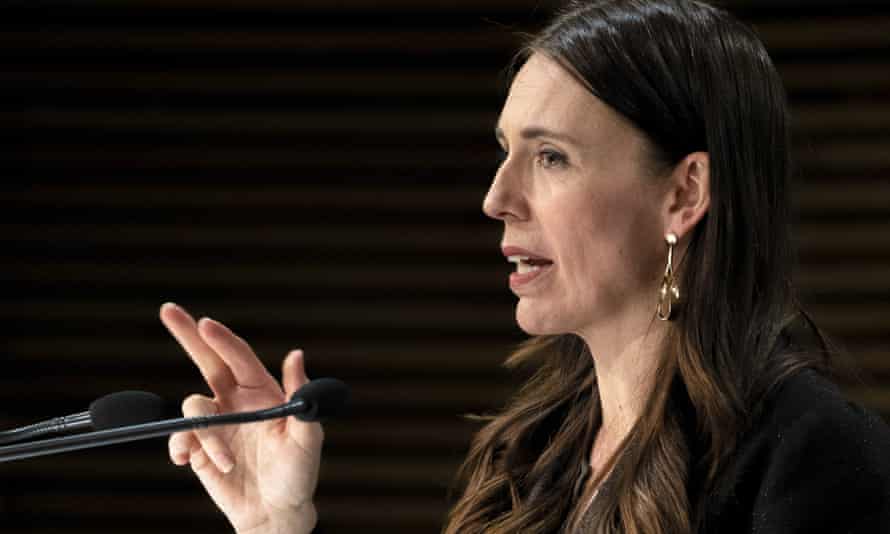 The New Zealand prime minister Jacinda Ardern.