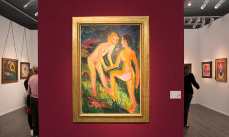 An Ernst Ludwig Kirchner at Frieze Masters.