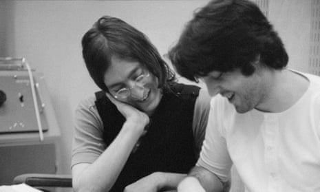 John Lennon and Paul McCartney by Linda McCartney