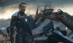 Toying with our emotions … Robert Downey Jr as Tony Stark/Iron Man in Avengers: Endgame, returning in Black Widow.