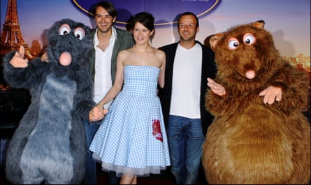 Threading soundtracks with frisky pop … at the Ratatouille premiere in 2007.
