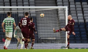 Boyce scores with a header.