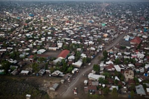 Houses in Goma