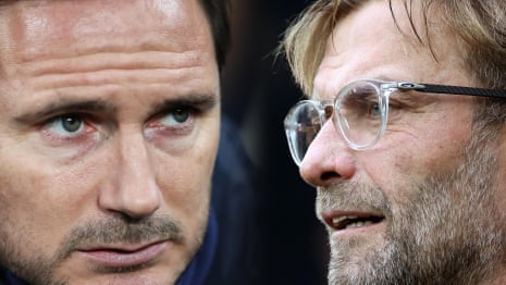 Jürgen Klopp and Frank Lampard discuss rivalry before Chelsea v Liverpool – video