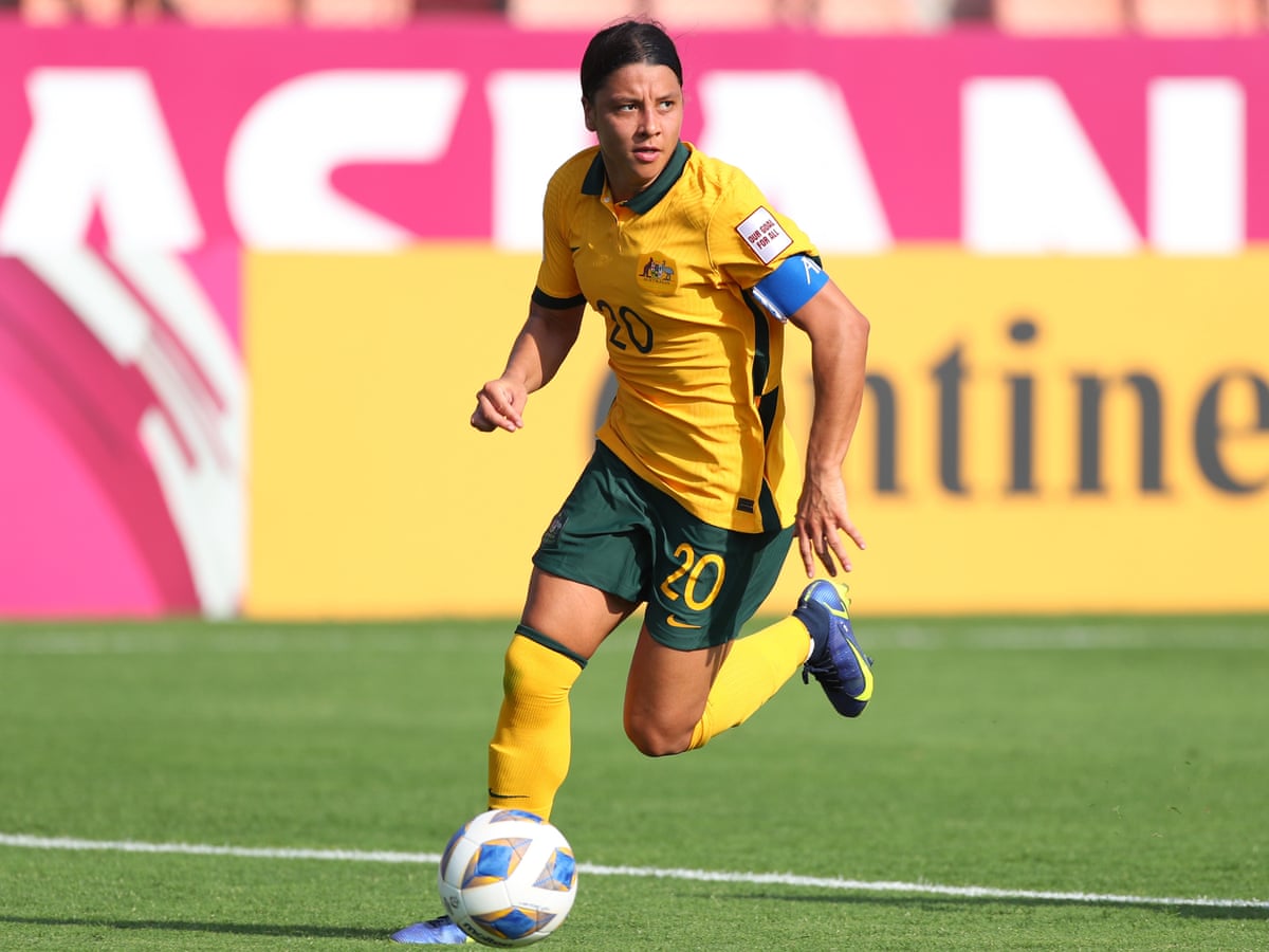 Record-breaker Sam Kerr moves out on her own after remarkable Matildas scoreline | Matildas | The Guardian