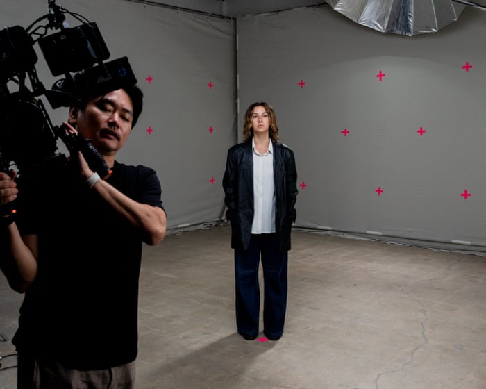 ‘I see the incredible promise’: on set of an AI film shoot as new studios embrace controversial tech
