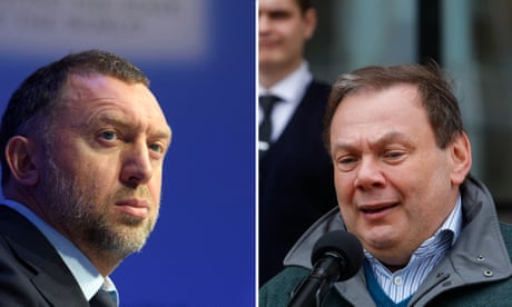Oleg Deripaska and Mikhail Fridman