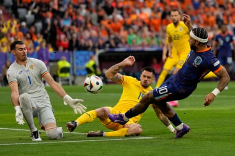 Romania 0-3 Netherlands: Euro 2024, last 16 – as it happened