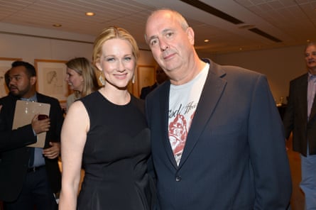 Laura Linney and director Roger Michell attend “Hyde Park On Hudson” premiere during the 2012 Toronto International Film Festival, 2012