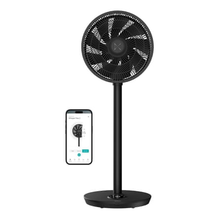 Duux Whisper Flex 2 Smart Fan, Remote Control, Alexa & Smart App