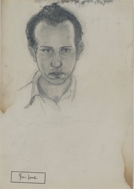 Untitled, a Lurie self-portrait.