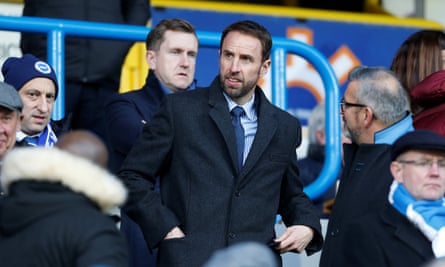 England manager Gareth Southgate was in attendance at the John Smith’s Stadium.