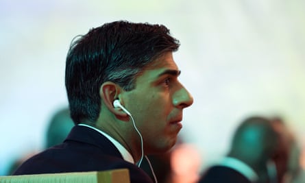 Rishi Sunak attends the opening ceremony of Cop28 in Dubai.