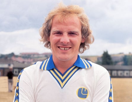 Terry Yorath pictured with Leeds in 1976