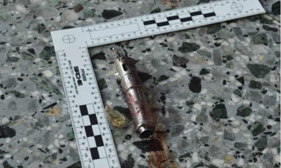 An image of what is believed to be the detonator, released by the New York Times