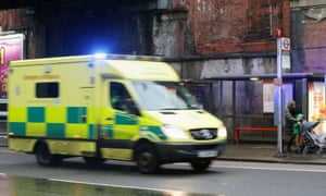 An ambulance