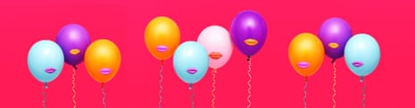 Balloons with lips