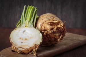 Celeriac – a root vegetable substitute perfect for soups and baking.